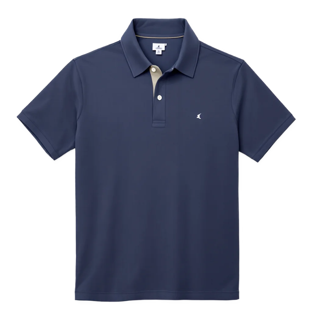 Polo Piqué Azul Noche